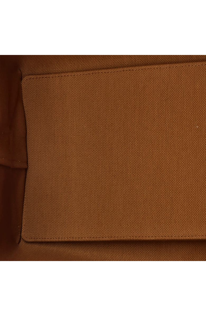 Pre-Owned Hermes Sac Steeple Tote Toile with Leather 28, Alternate, color, Chai