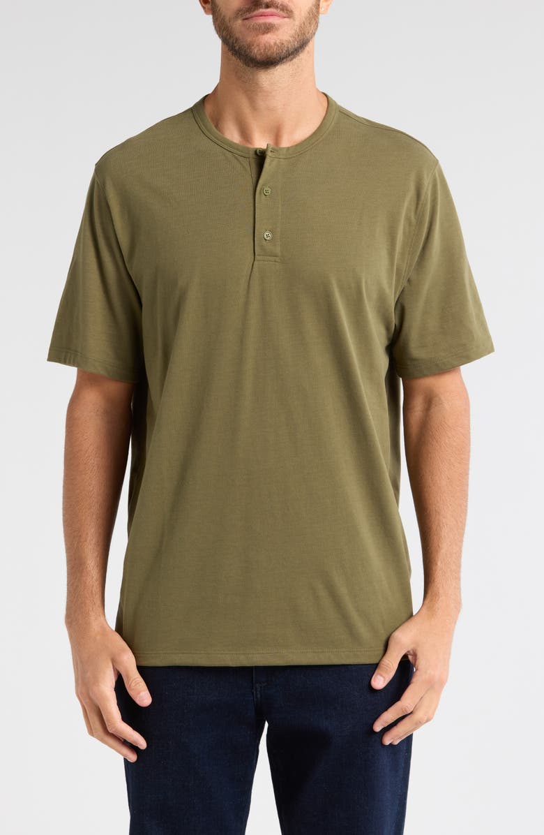 Vince Short Sleeve Henley, Main, color, 