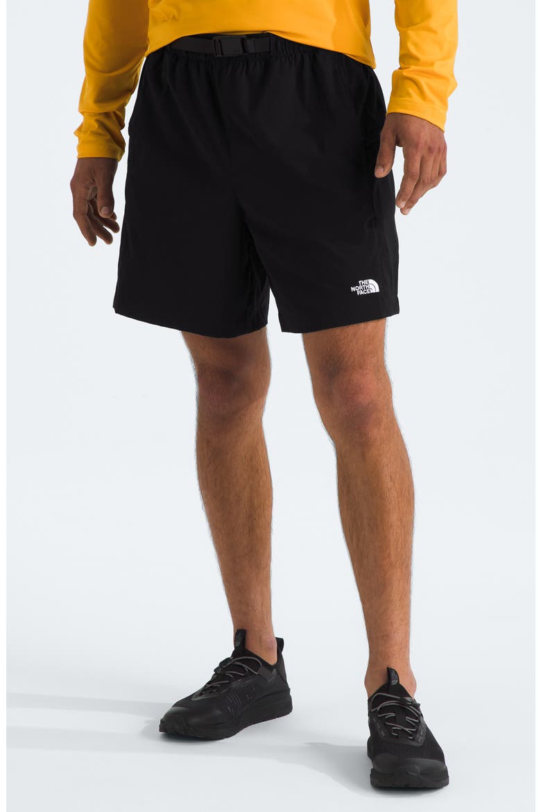 Class V Pathfinder Belted Shorts, Main, color, TNF BLACK