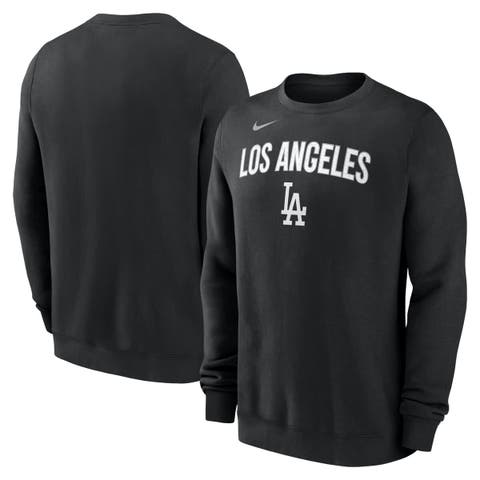 Men's Nike Black Los Angeles Dodgers Pullover Sweatshirt