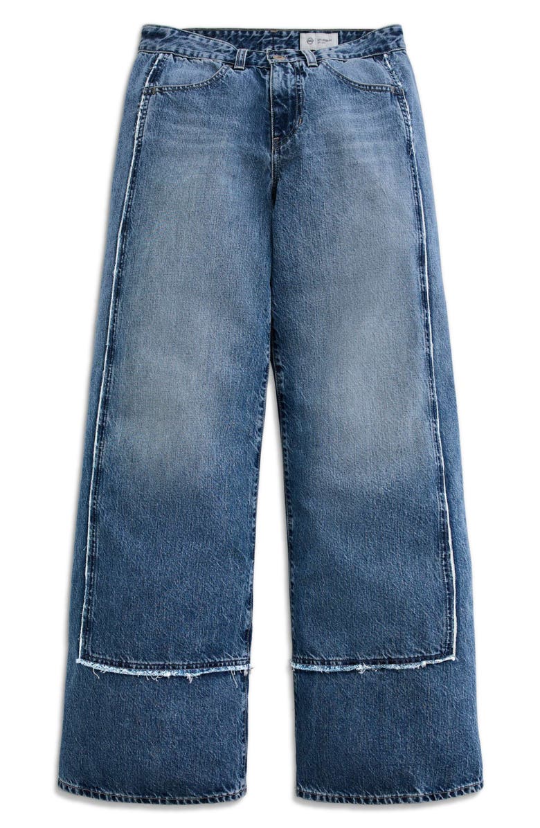 AG Adria Low Rise Baggy Wide Leg Jeans, Alternate, color, Socialite