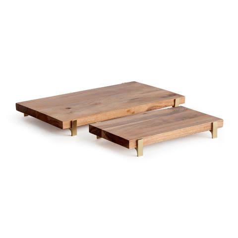 Cherie Stand Serving Boards Set of 2