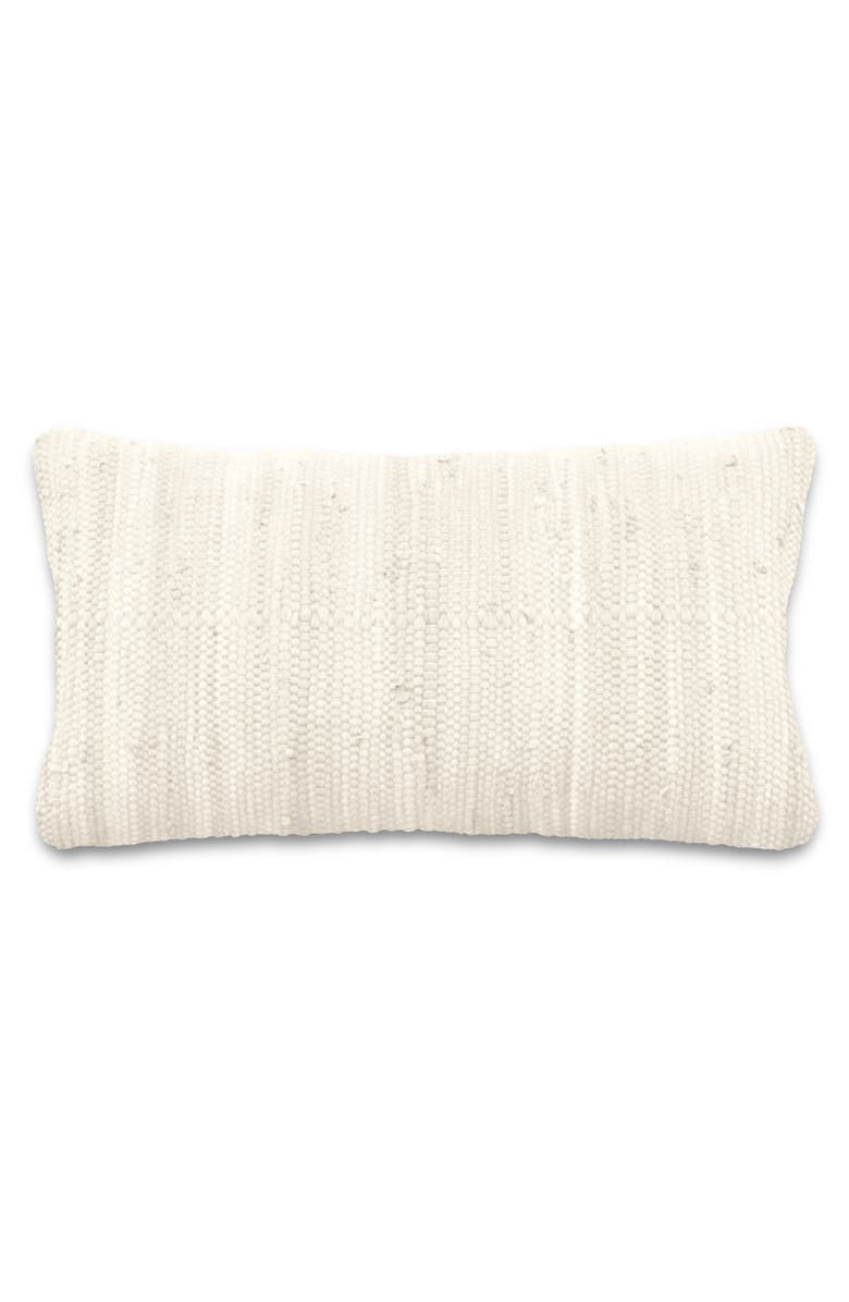 Pillowpia Chindi Lumbar Pillow Cover, Main, color, Heavy Cream - Lumbar