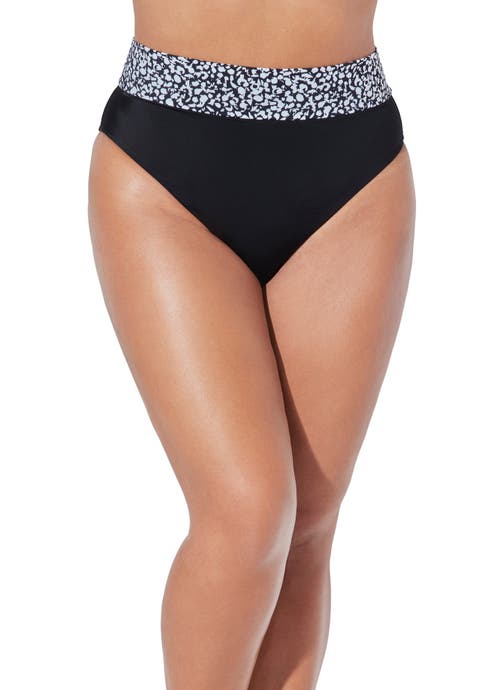 High Waist Cheeky Shirred Brief