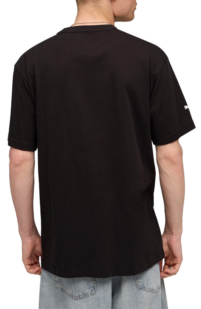 PUMA BMW Cotton Graphic T-Shirt, Alternate, color, Puma Black