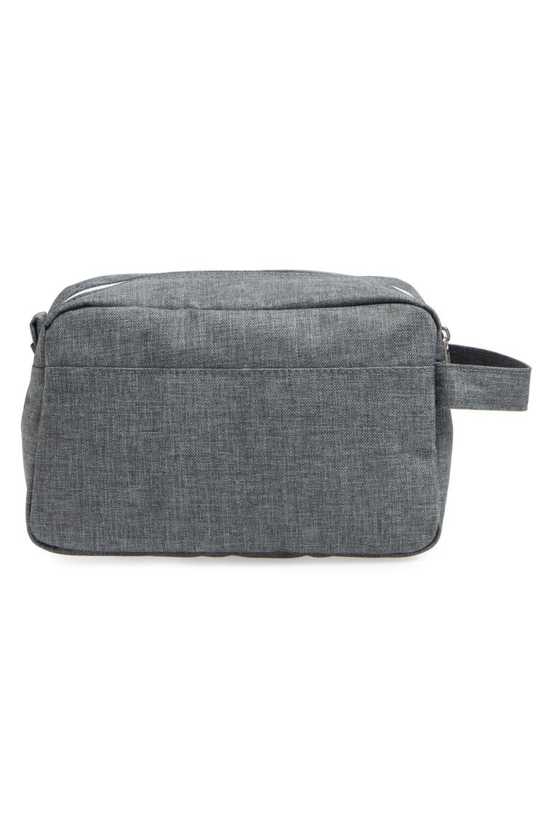 'Chapter' Travel Kit, Alternate, color, CHARCOAL CROSSHATCH