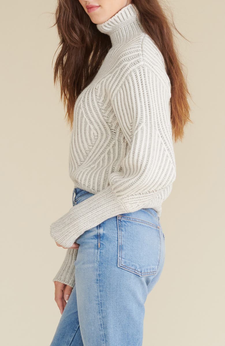 Veronica Beard Rebi Mock Neck Sweater, Alternate, color, 