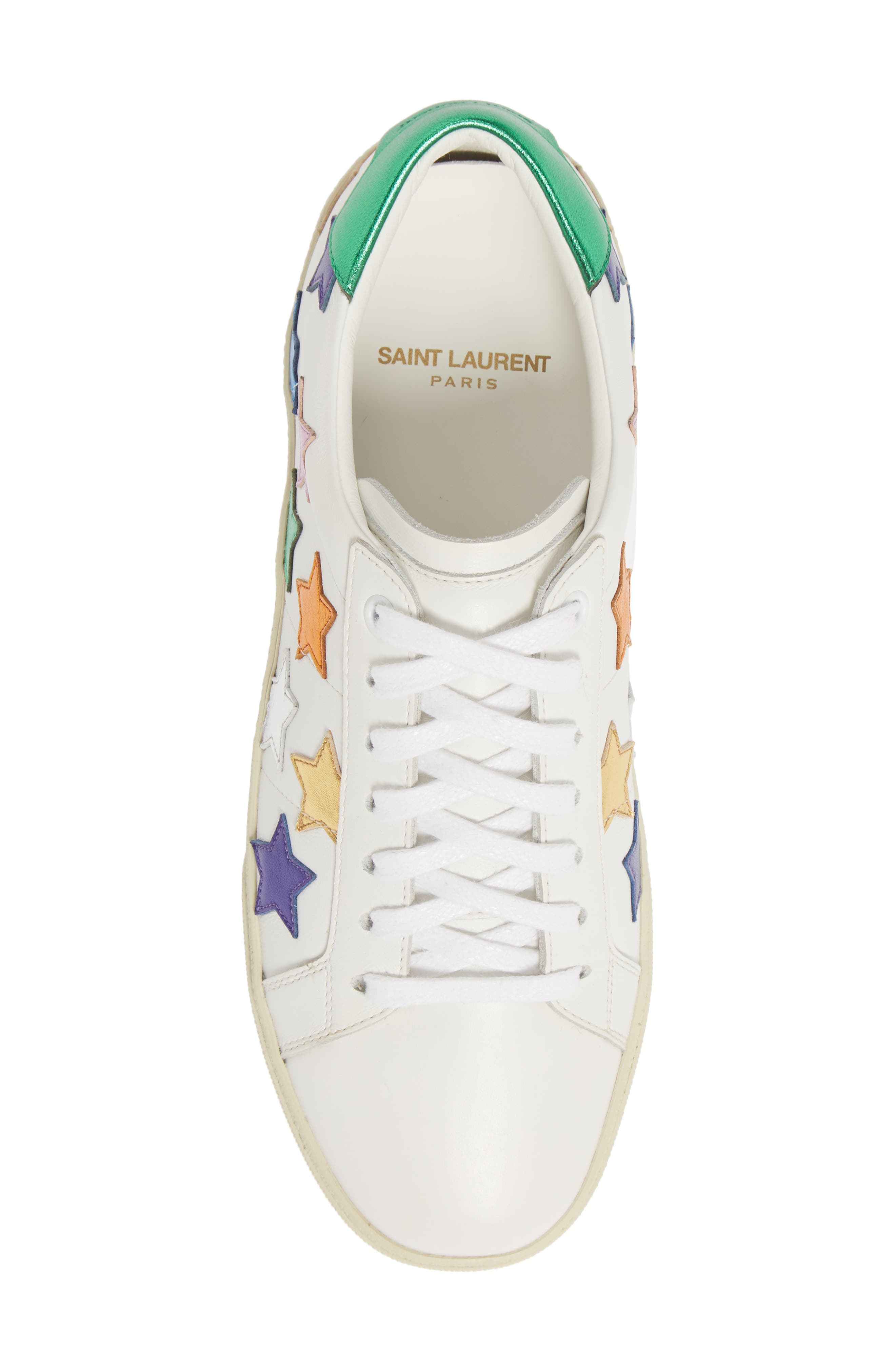 Saint Laurent Court Classic SL/06 Star Low Top Sneaker, Alternate, color, 