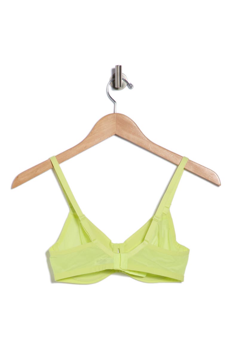 Ethereal Unlined Underwire Bra, Alternate, color, SUNNY LIME