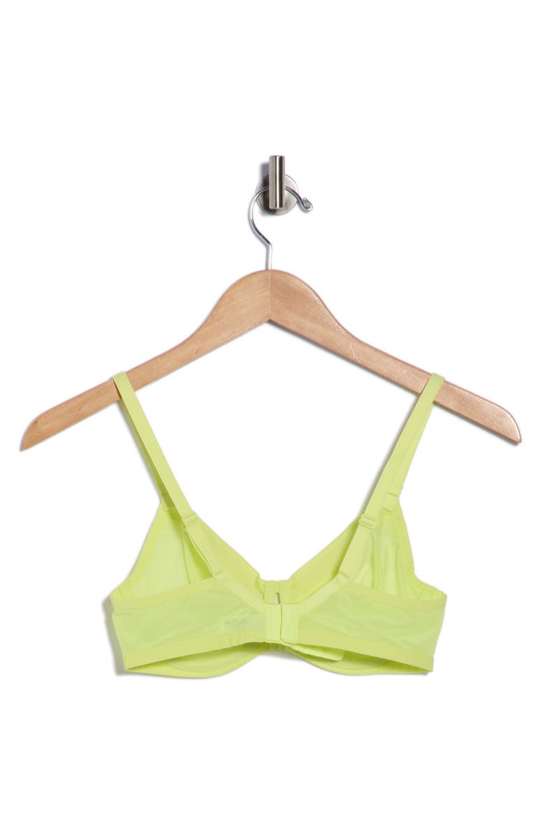 Felina Ethereal Unlined Underwire Bra, Alternate, color, Sunny Lime