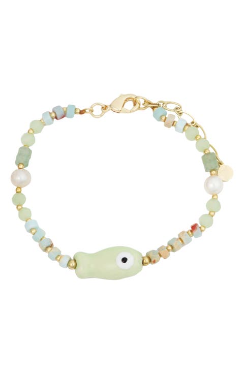 Mint Fish Bracelet