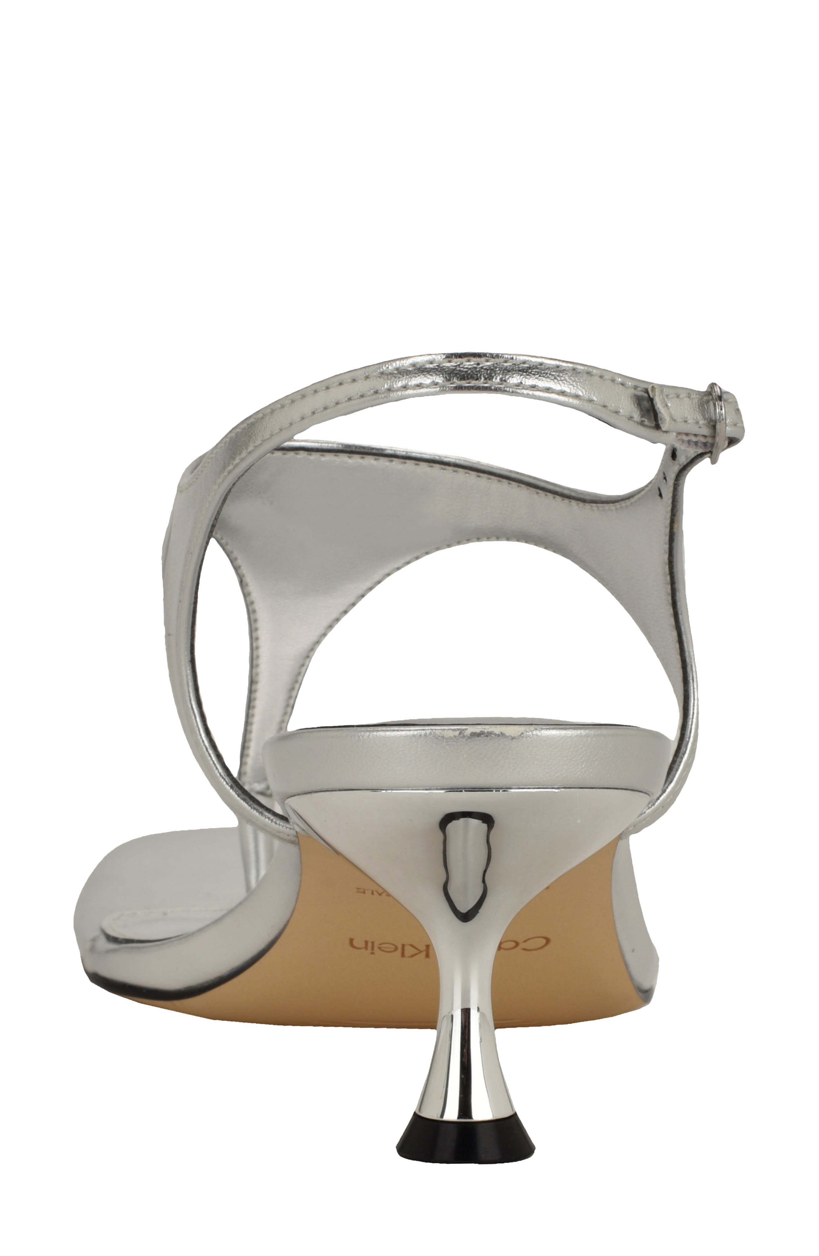 Portia Ankle Strap Sandal, Alternate, color, SILVER