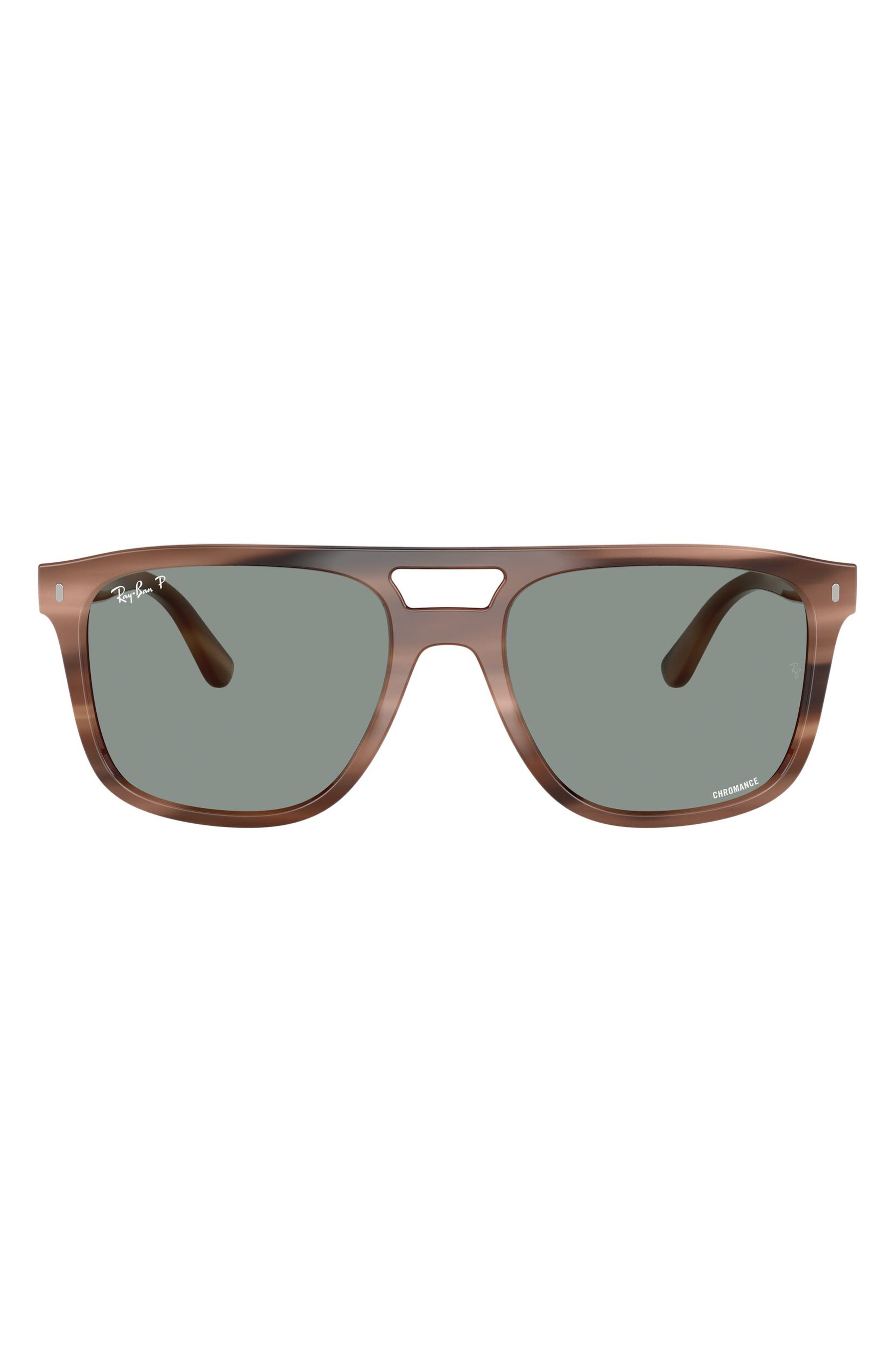 Ray-Ban 58mm Polarized Square Sunglasses