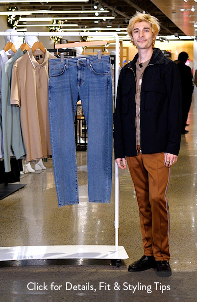 Slim Straight Leg Jeans, sales video thumbnail