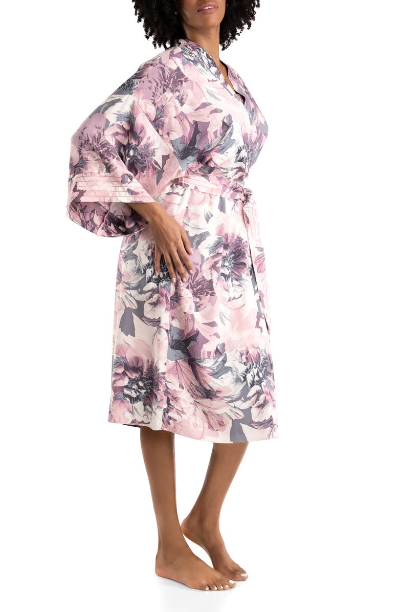 Midnight Bakery Moonlight Beach Floral Wrap Robe, Alternate, color, 