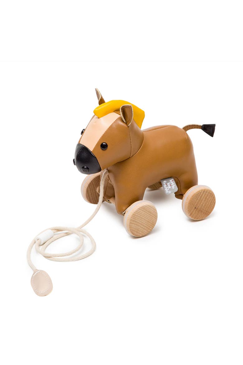 Pull Along Friends - Charles the Horse, Plush Toy, Main, color, Brown