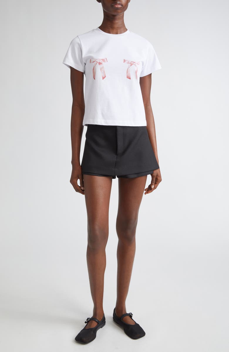 Sandy Liang Saba Miniskort, Alternate, color, Black