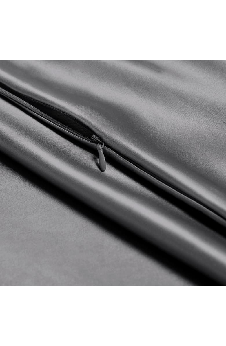 Bare Home 19 Momme 100% Mulberry Silk Pillowcase, Set of 2, Alternate, color, Grey