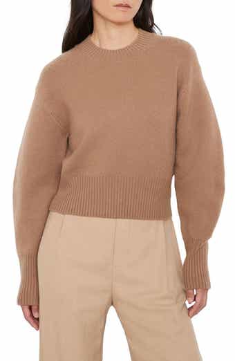 Crewneck Puff Sleeve Sweater