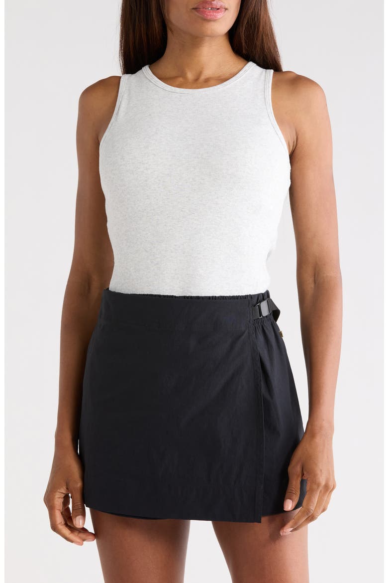 Mellie Ribbed Tank, Main, color, HEATHER GREY