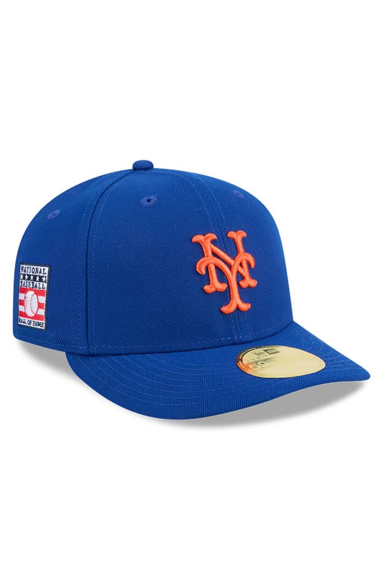 New Era Men's New Era Royal New York Mets Baseball Hall of Fame 59FIFTY Low Profile Fitted Hat, Alternate, color, Royal