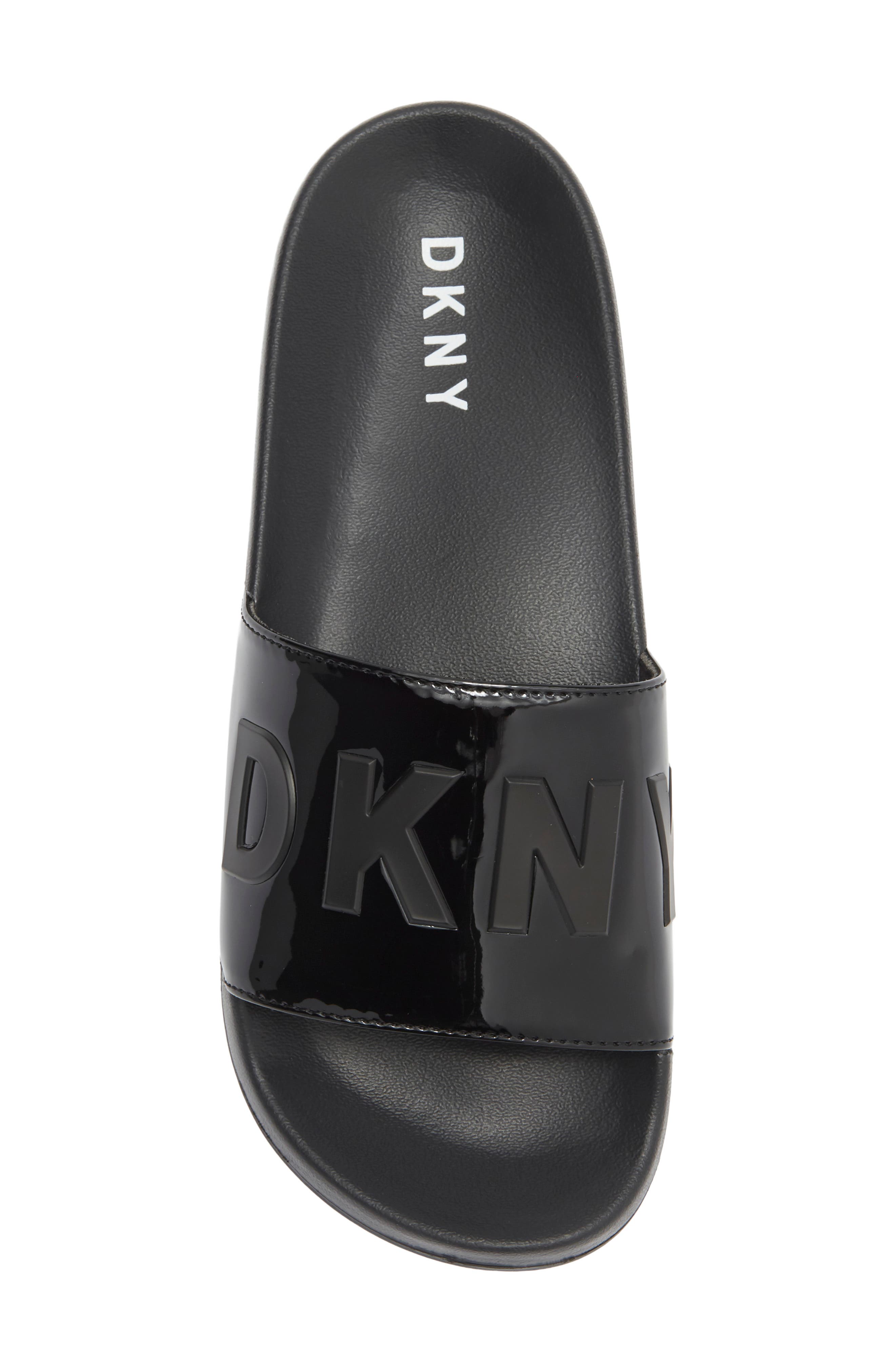 Zinna Pool Slide Sandal, Alternate, color, BLACK
