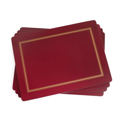 Classic Cork-Backed Placemats, Set of 4