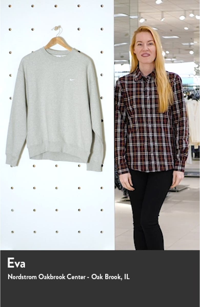 NRG Men's Crewneck Fleece Sweatshirt, sales video thumbnail