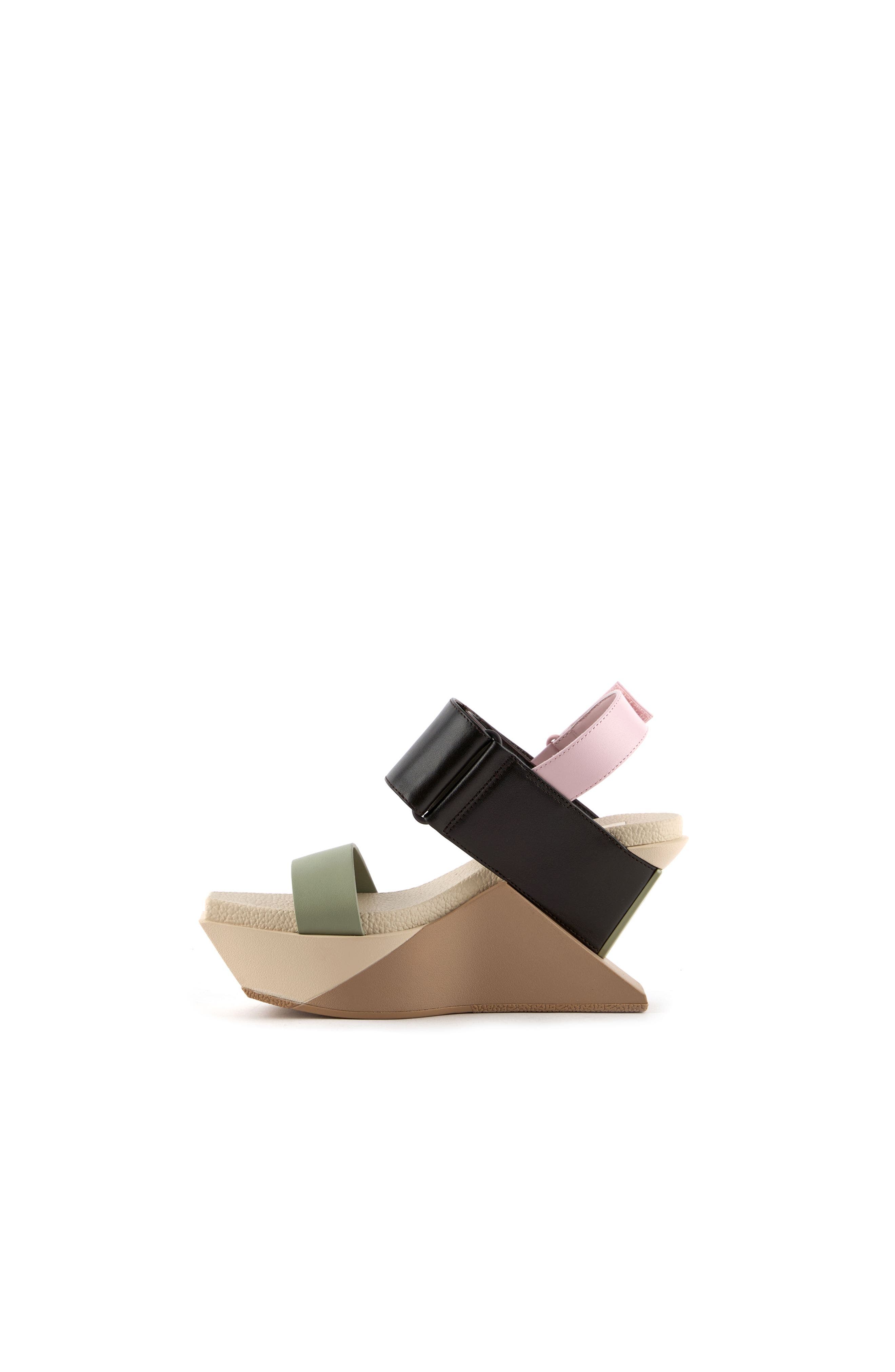 Delta Wedge Sandal, Alternate, color, Blossom