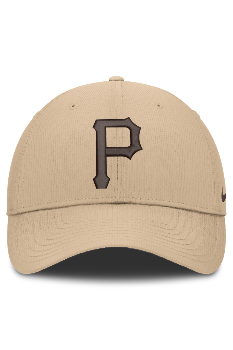 Men's Nike  Khaki Pittsburgh Pirates Desert Ripstop Club Adjustable Hat, Alternate, color, Khaki