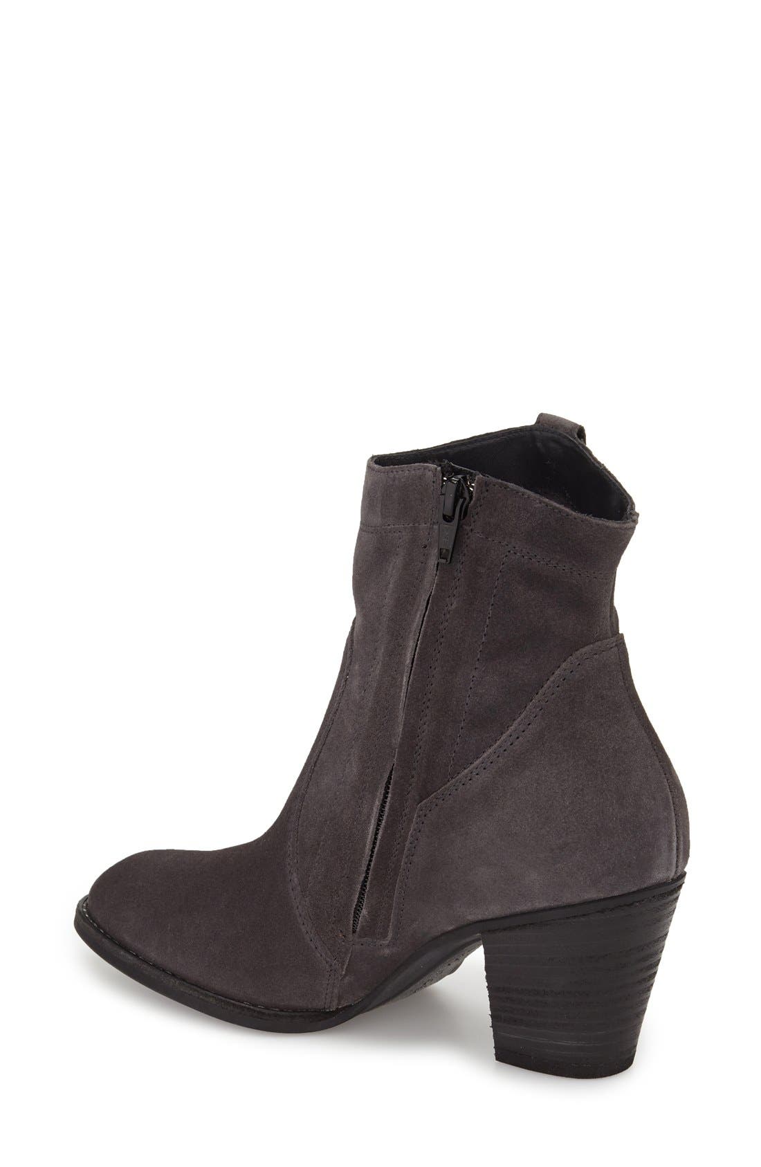 'Jax' Bootie, Alternate, color, IRON SUEDE