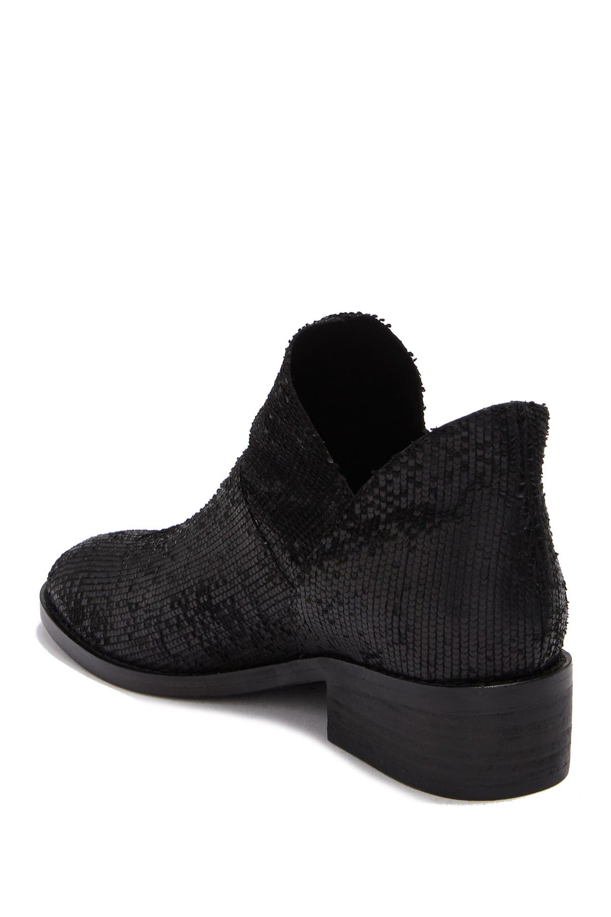Eileen Fisher Leaf Textured Western Bootie (Women) | Nordstromrack