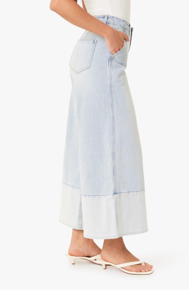 Habitual Addie Cuffed Gaucho Jeans, Alternate, color, Glacier