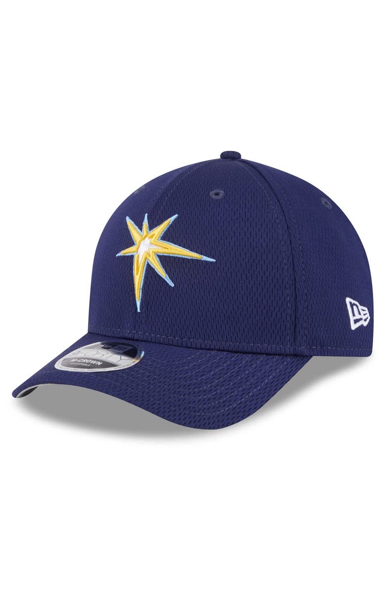 New Era Men's New Era Navy Tampa Bay Rays 2025 MLB Clubhouse 9FORTY M-Crown Adjustable Hat, Main, color, 