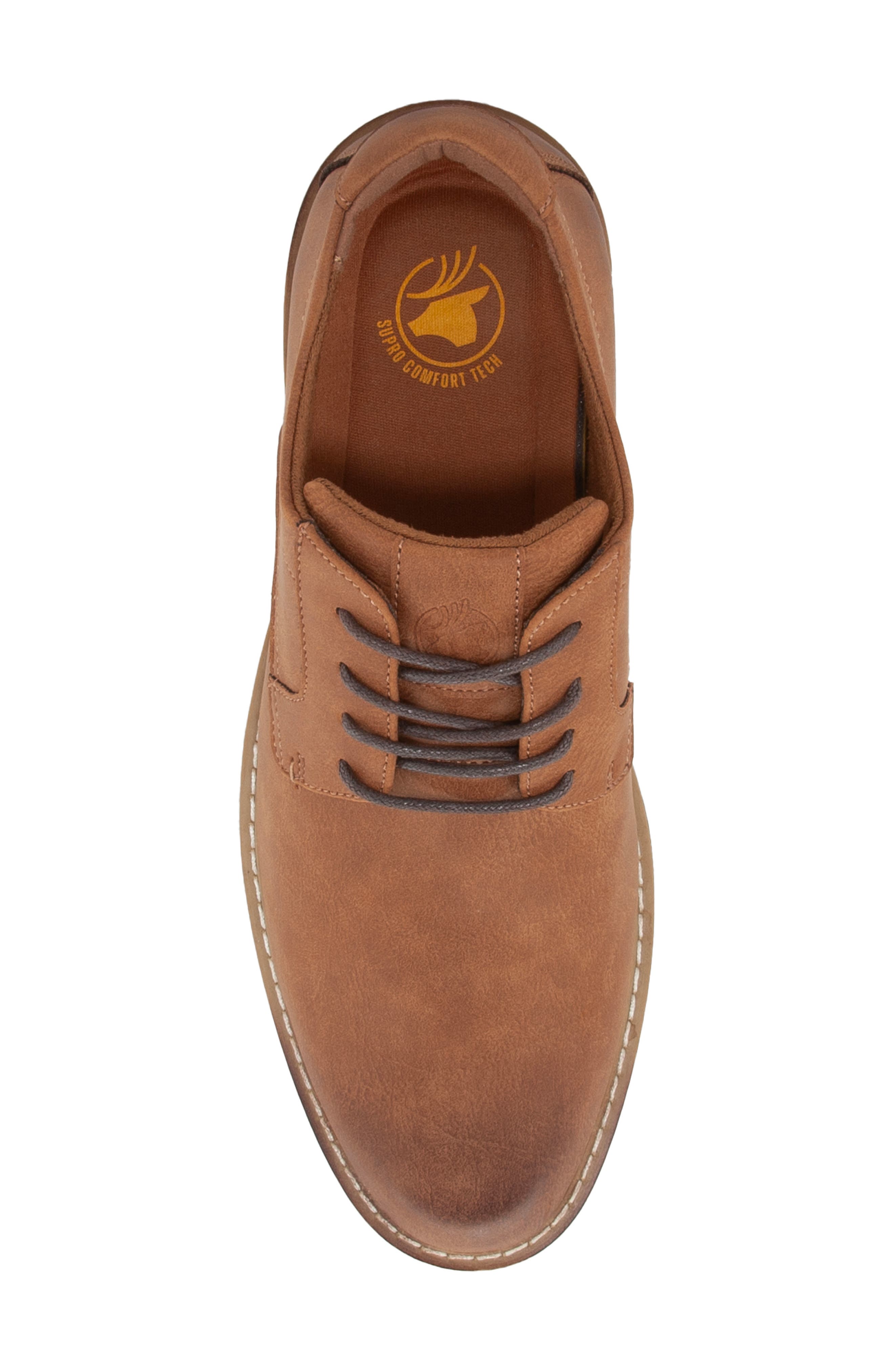 Deer Stags Belmont Plain Toe Derby, Alternate, color, Coffee