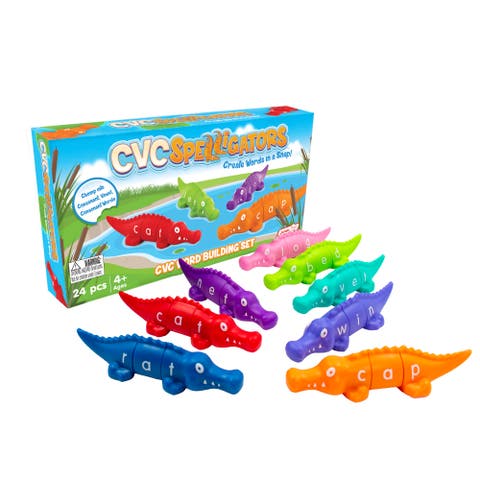 Cvc Spelligators 24Pcs Word Building Set