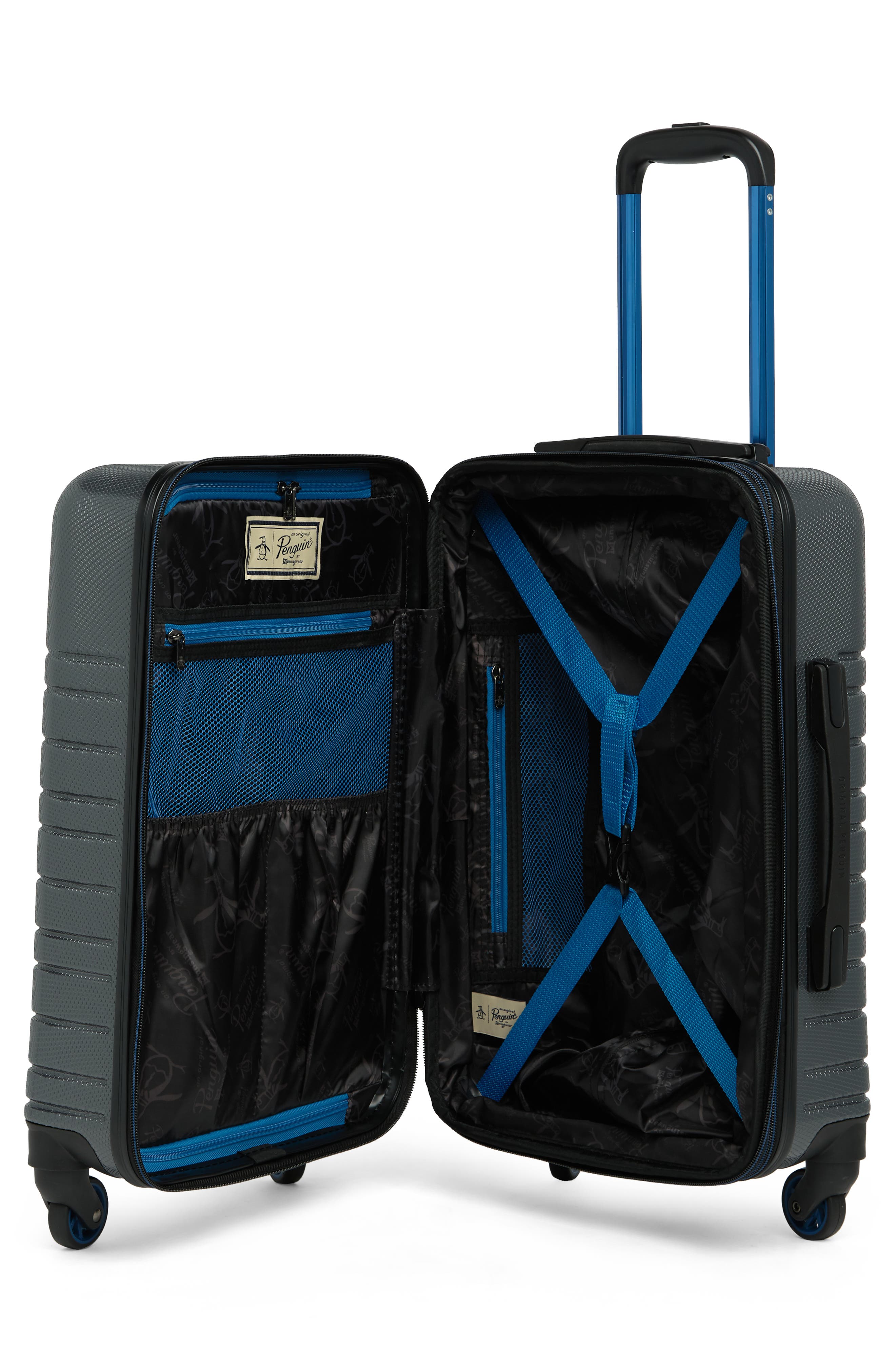 Original Penguin Kith 21" Hardshell Spinner Suitcase, Alternate, color, 