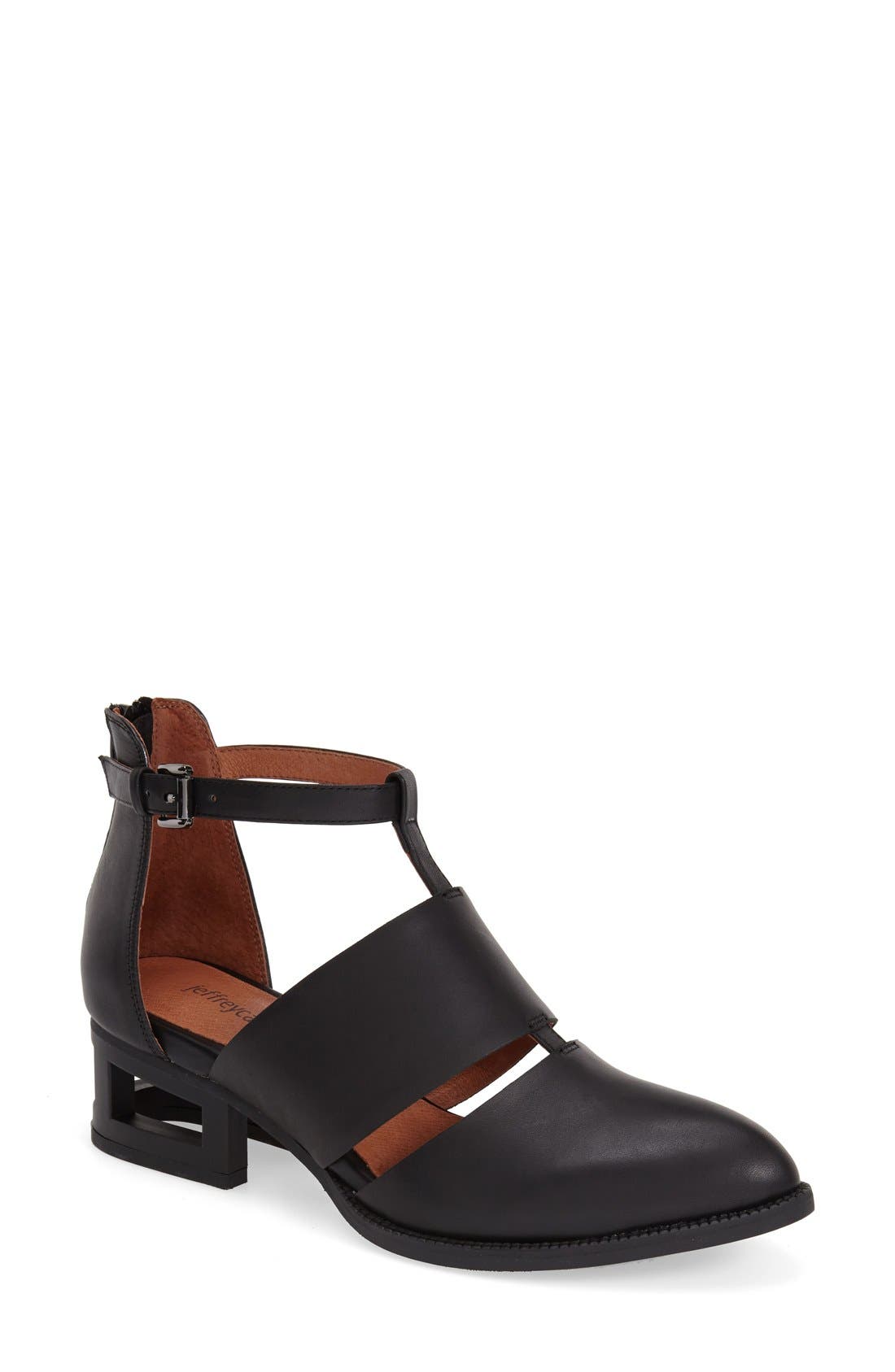 'Carina' Ankle Boot, Main, color, BLACK BLACK MATTE