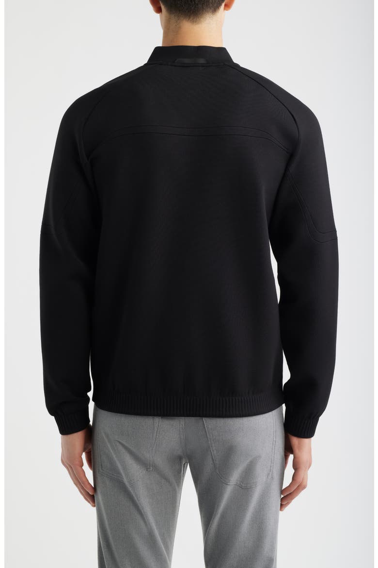 Porsche Spirit 70 Zip Sweatshirt, Alternate, color, BLACK