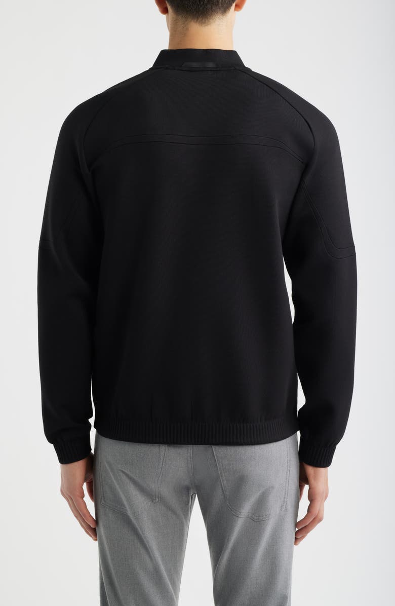 BOSS Porsche Spirit 70 Zip Sweatshirt, Alternate, color, Black