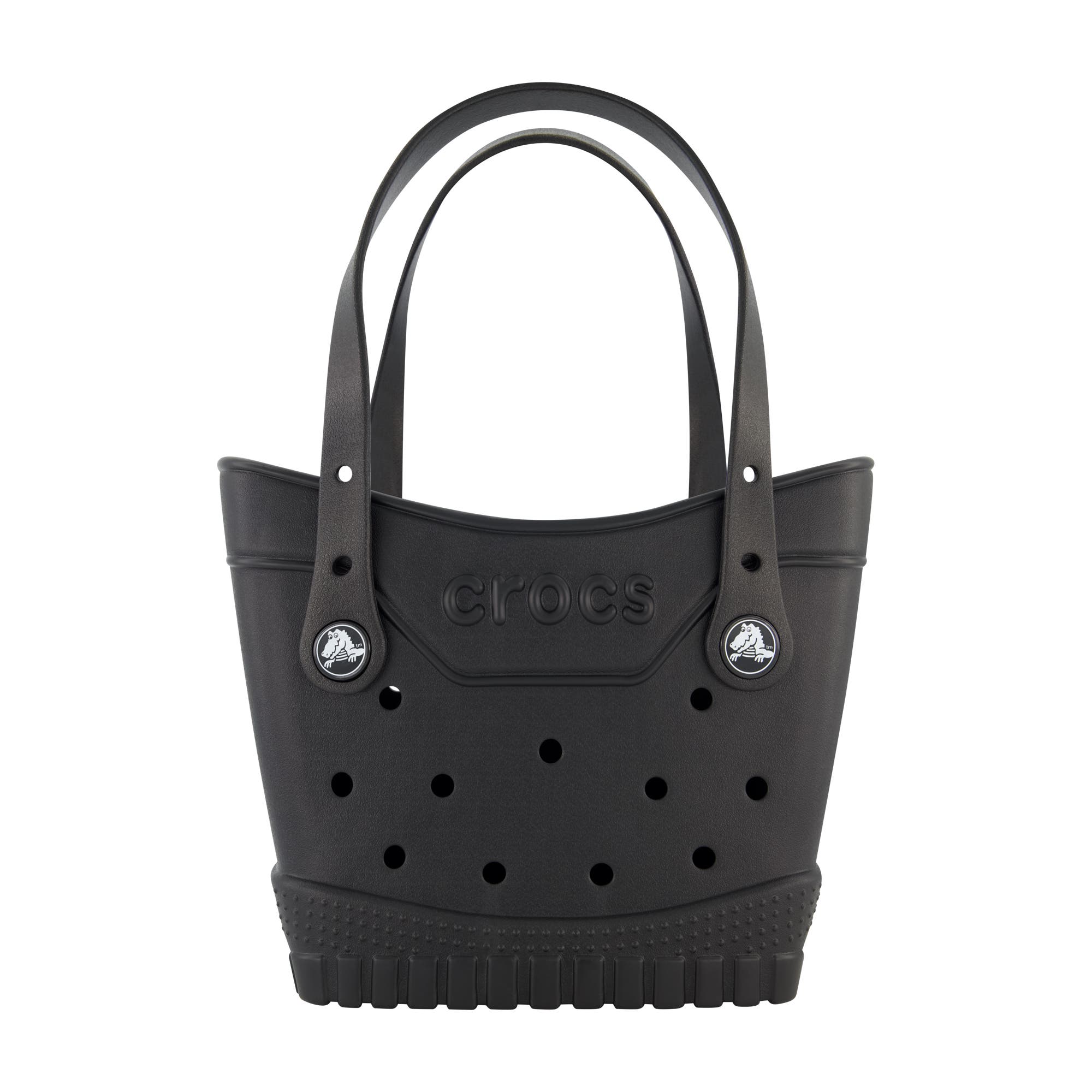 CROCS Small Classic Tote, Main, color, Black