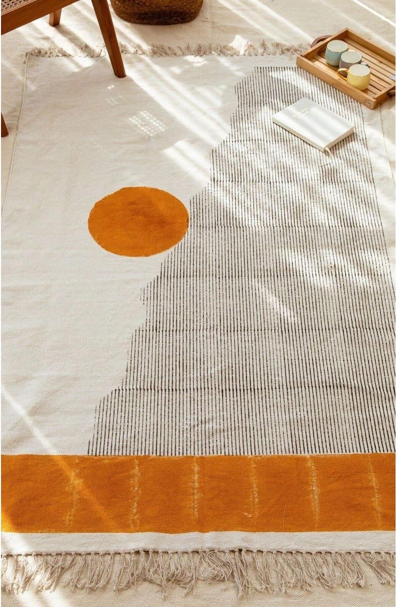 CQC LA New Sun Rug - 4' x 6', Alternate, color, 