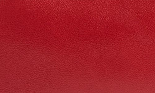 Madewell The Mini Sculptural Buckle Shoulder Bag In Bright Ember