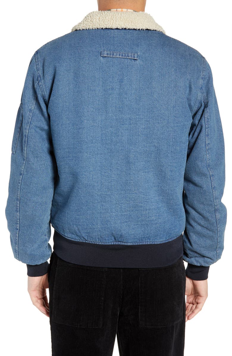 WeSC Lumber Denim Jacket, Alternate, color, 