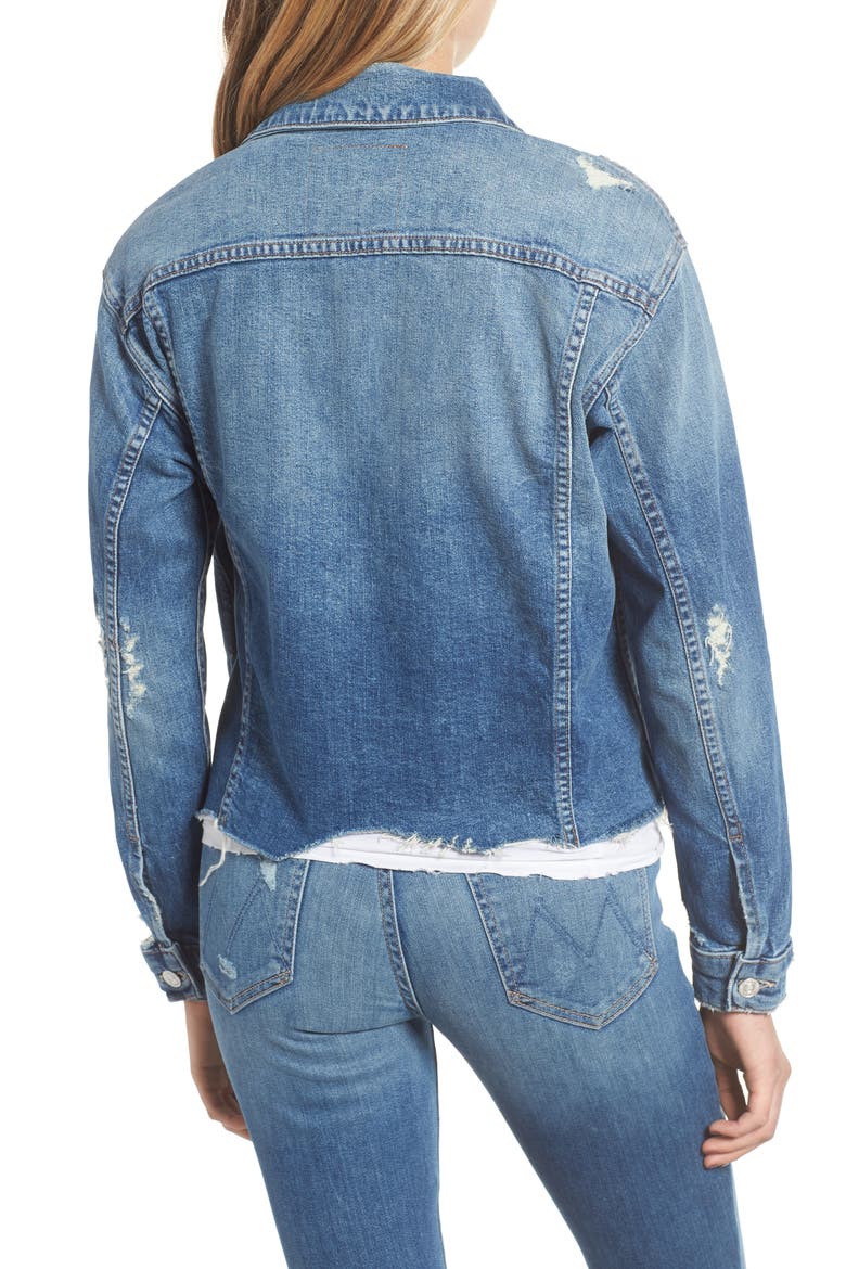 The Cut Denim Jacket, Alternate, color, BETTER WHE