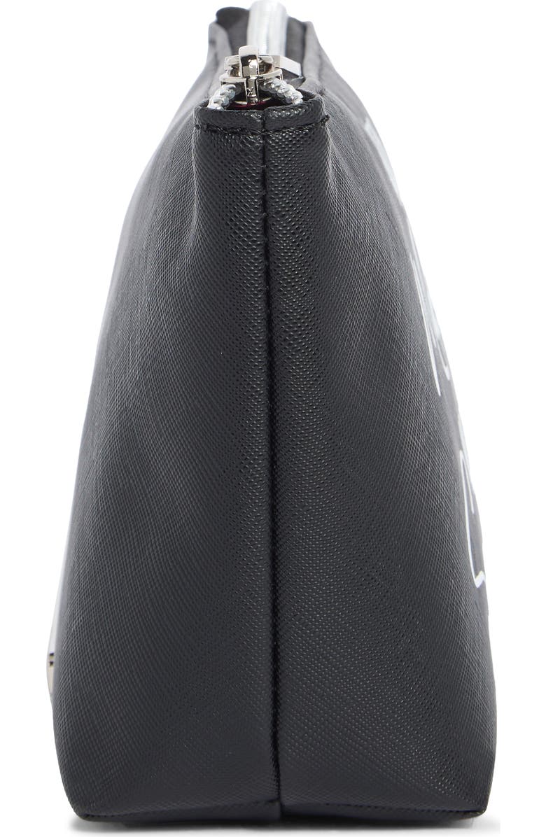 BCBG Might Be Makeup Cosmetic Case, Alternate, color, Black