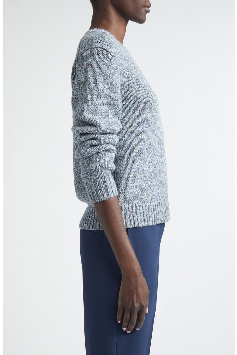 Space Dye Moulin Wool Sweater, Alternate, color, POWDER BLUE MOULIN