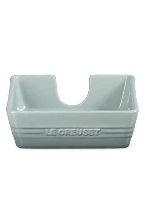 Le Creuset Signature Stoneware Napkin Holder In Sea Salt