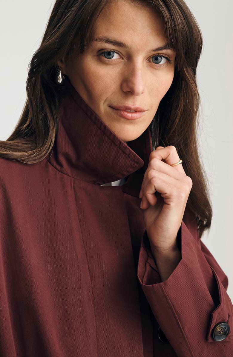 Mavi Jeans Port Roy Trenchcoat, Alternate, color, Port Royale