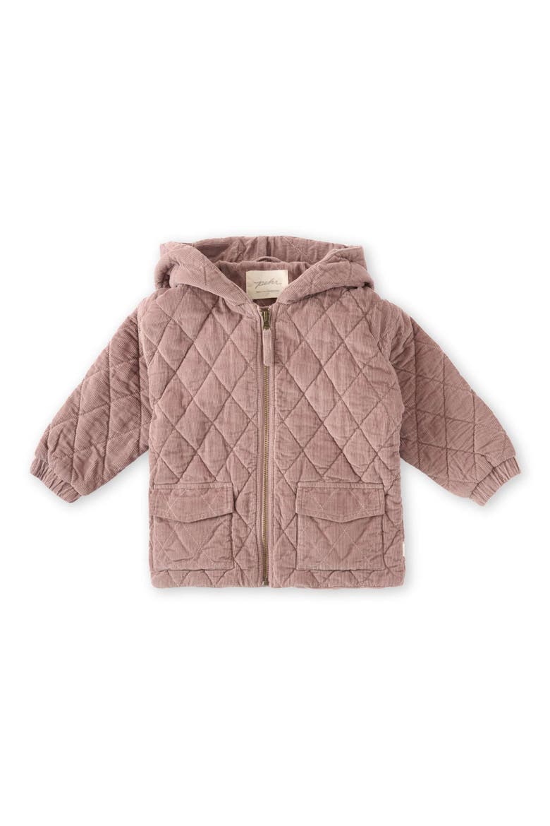 Quilted Corduroy Jacket, Main, color, THISTLE